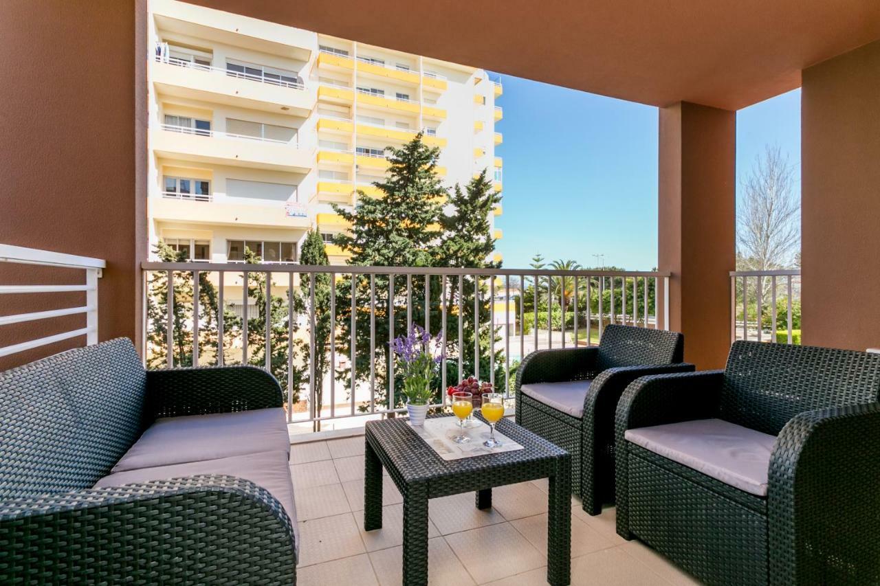 Litoral Mar Dream 17, Beach Front, Free Wi-Fi, Private Parking, Pool Portimão Exteriör bild